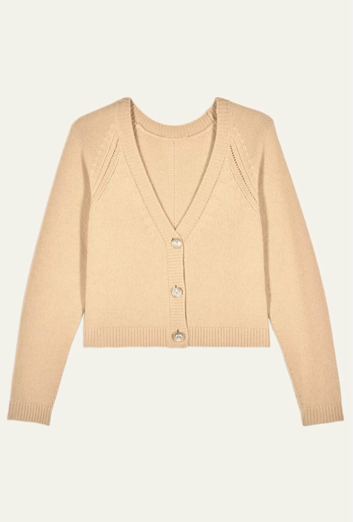 Carila Cardigan. Camel