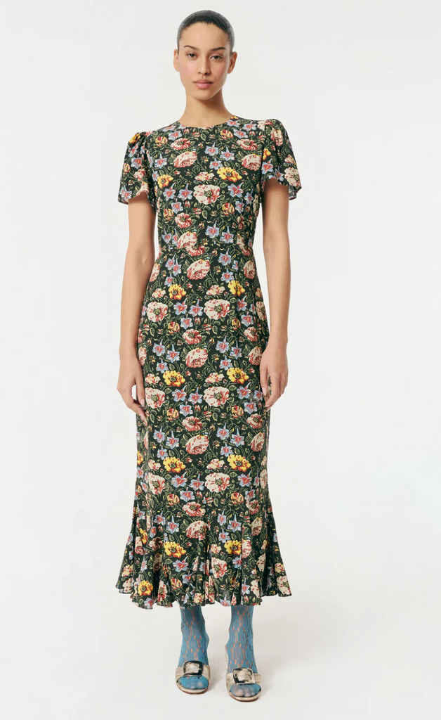 Lulani Dress in Blossoming Canopy