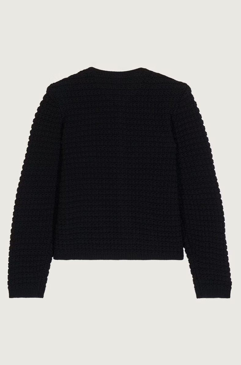 Gaspard Cardigan. Noir