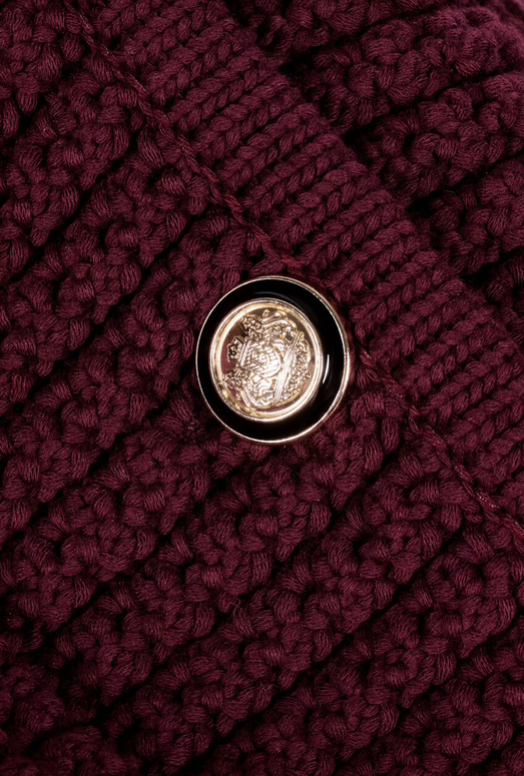 Gaspard Cardigan. Bordeaux