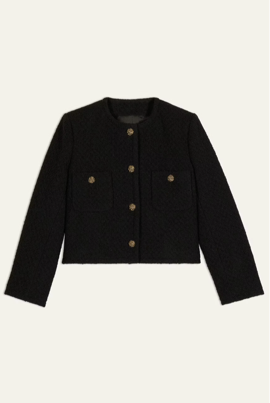 Meredith Jacket. Noir