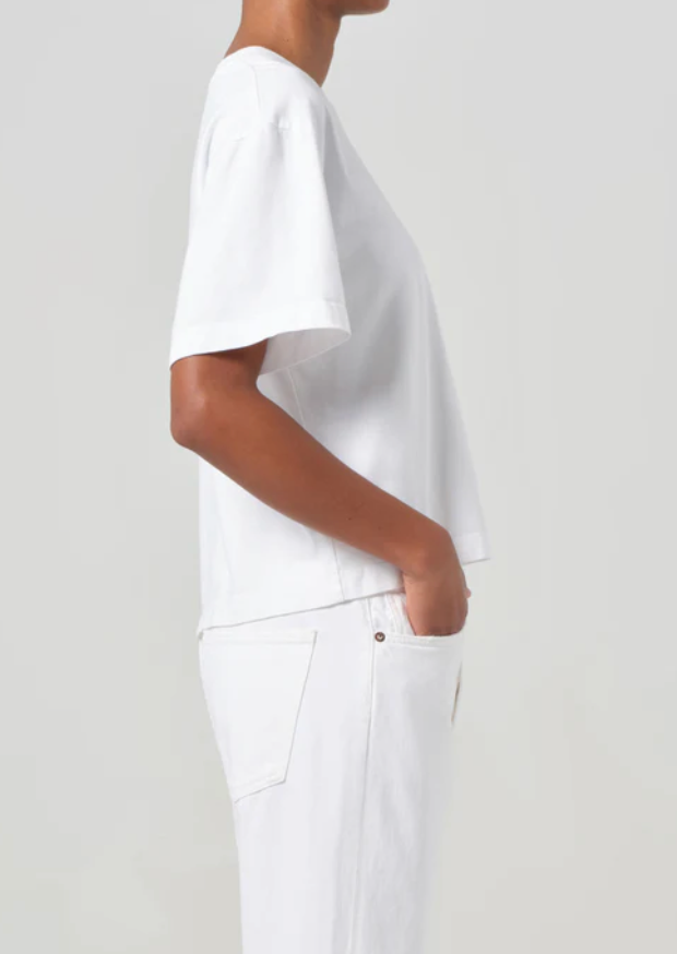 Sulma Tee in White