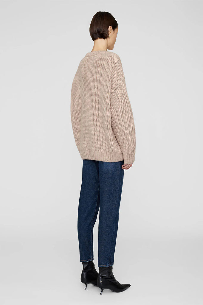 Sydney Crew Sweater in Camel