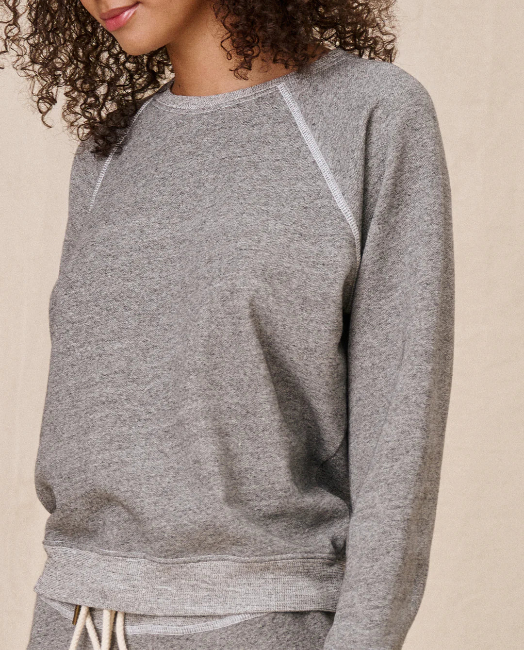 The Shrunken Sweatshirt. Varsity Grey