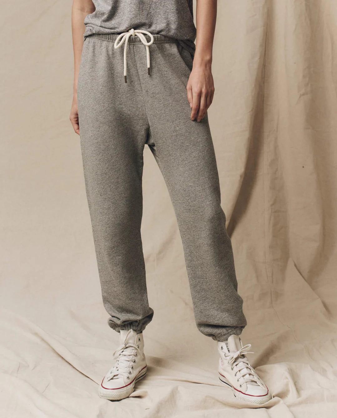 The Stadium Sweatpant. Varsity Grey