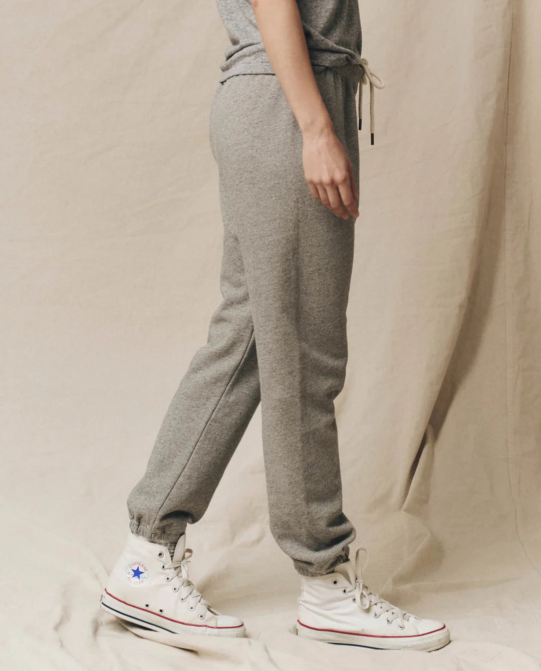 The Stadium Sweatpant. Varsity Grey