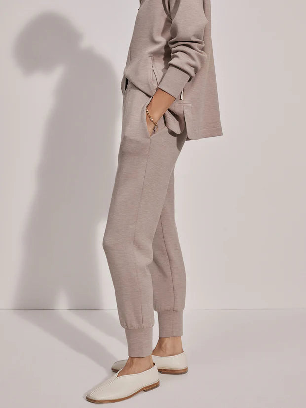 The Slim Cuff Pant 27.5" in Taupe Marl