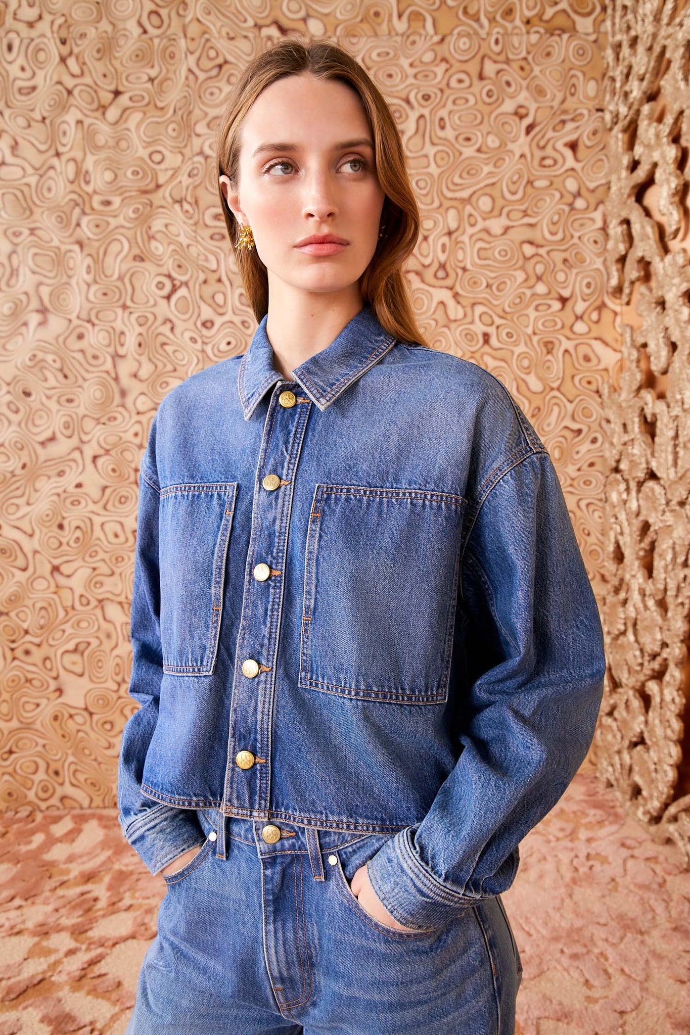 The Bobbi Jacket in Danube Medium Wash