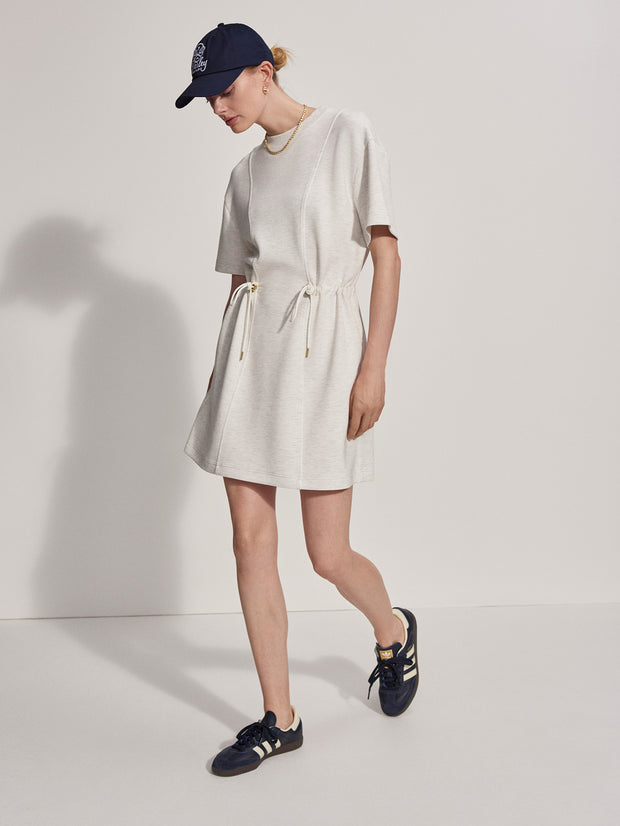 Maple Dress in Ivory Marl