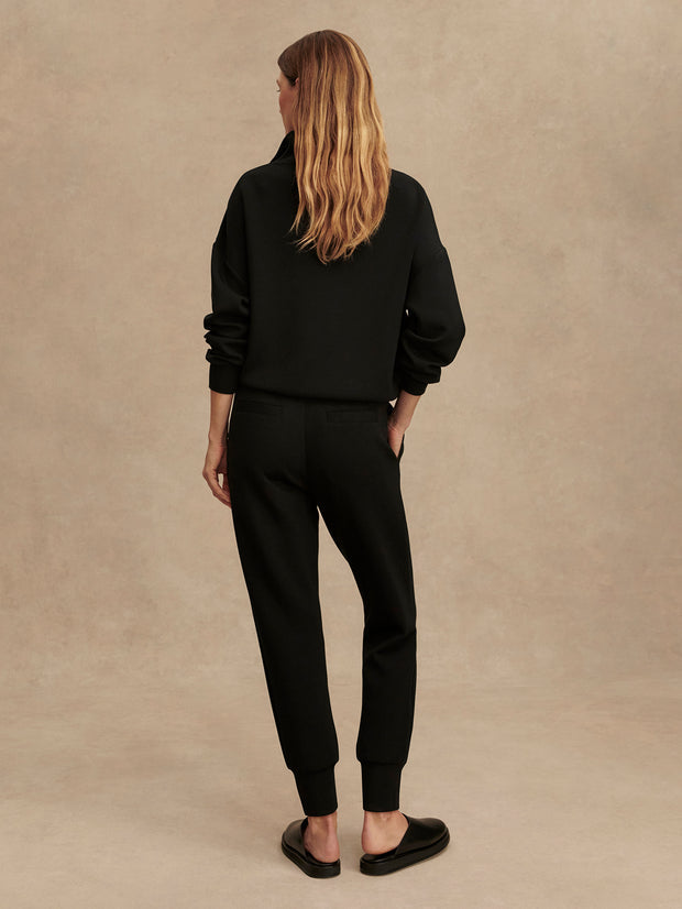 The Slim Cuff Pant 27.5" in Black