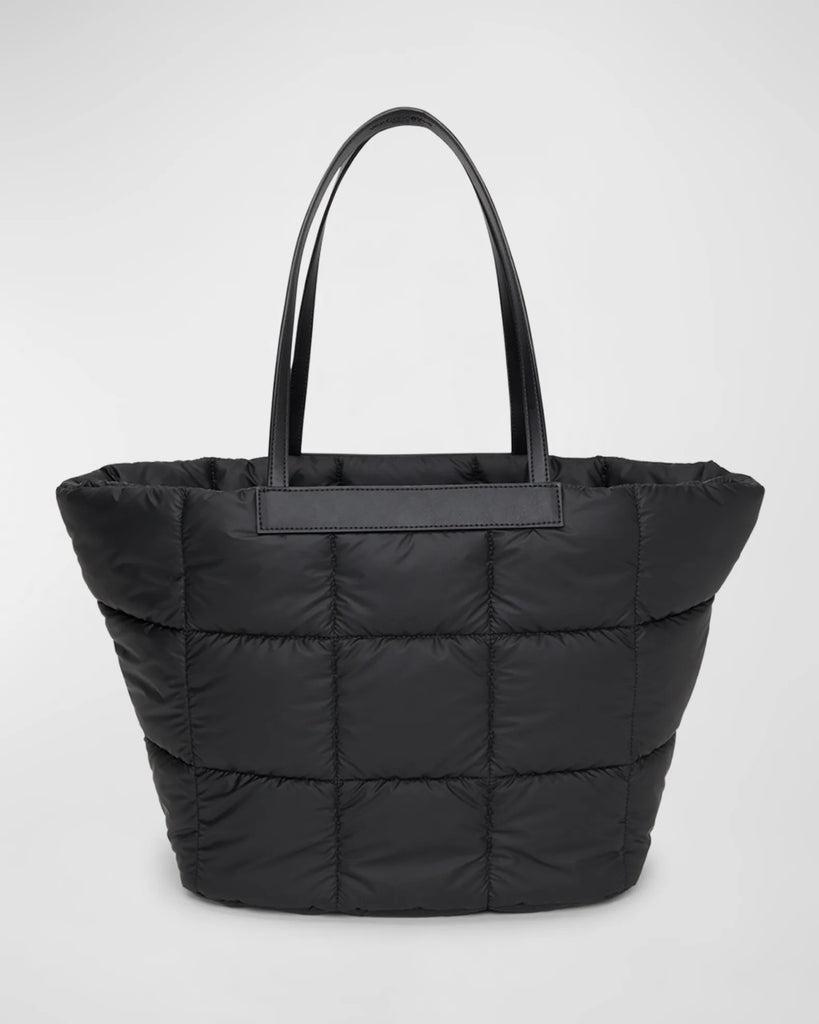 Porter Max Quilted Tote in Matte Black