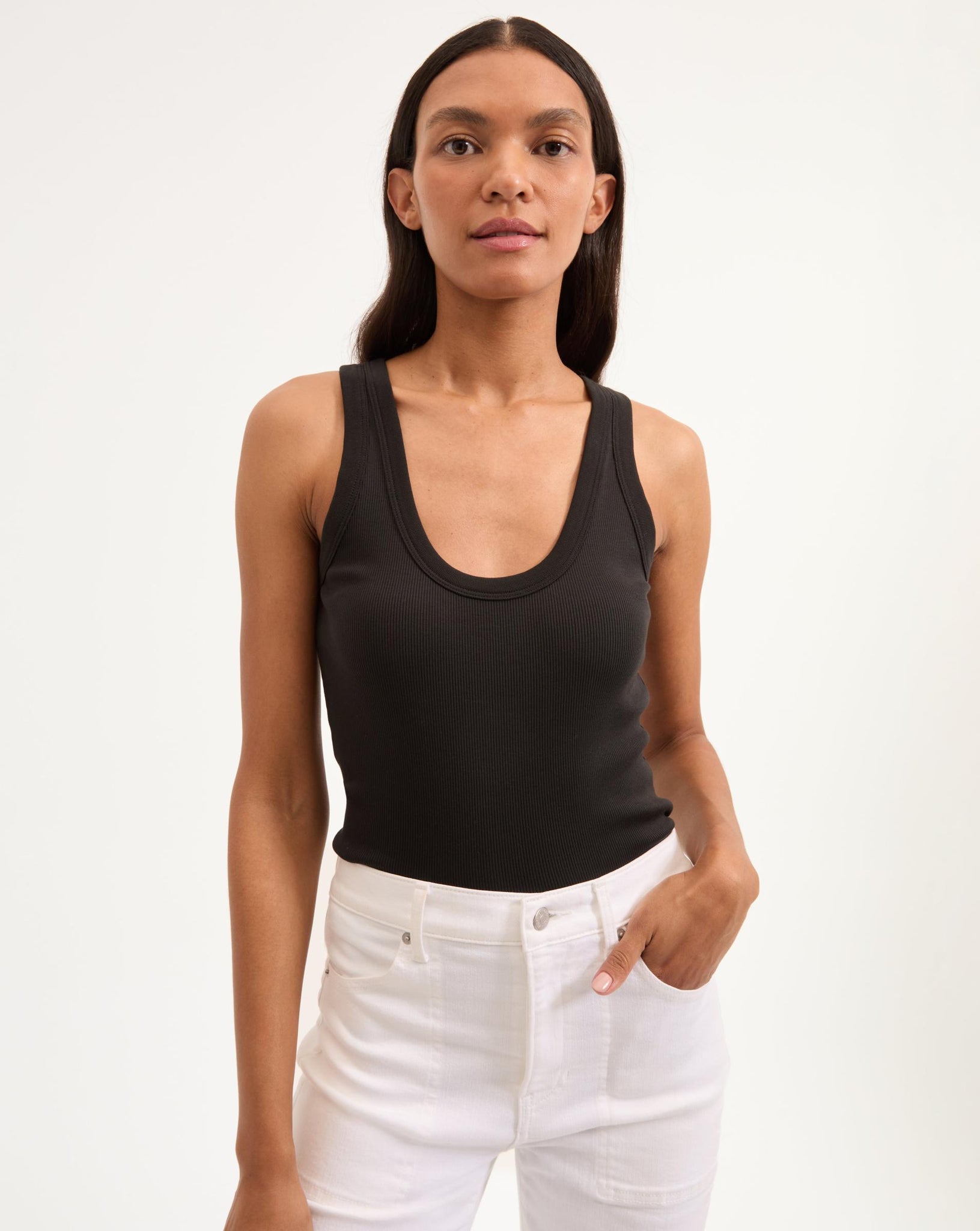 Birke Tank in Black