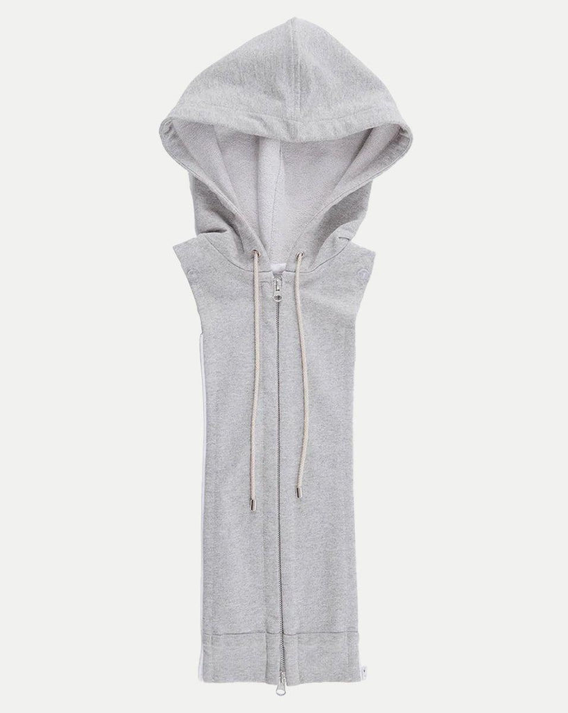 Hoodie Dickey in Heather Grey