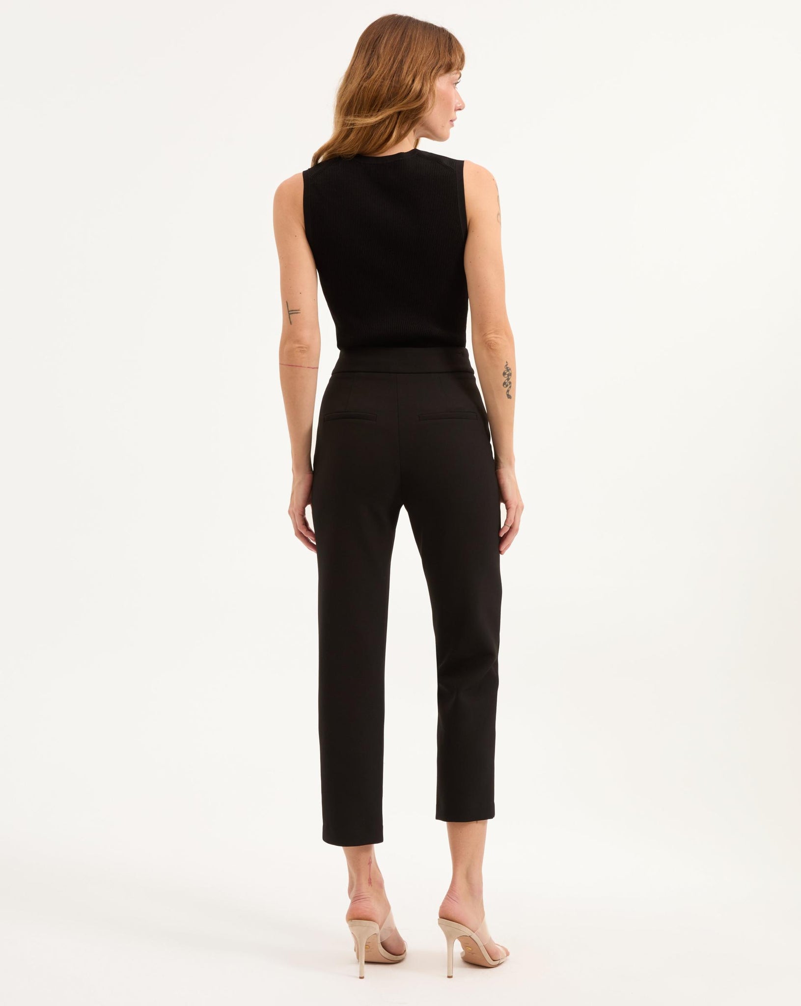 Renzo Pant in Black