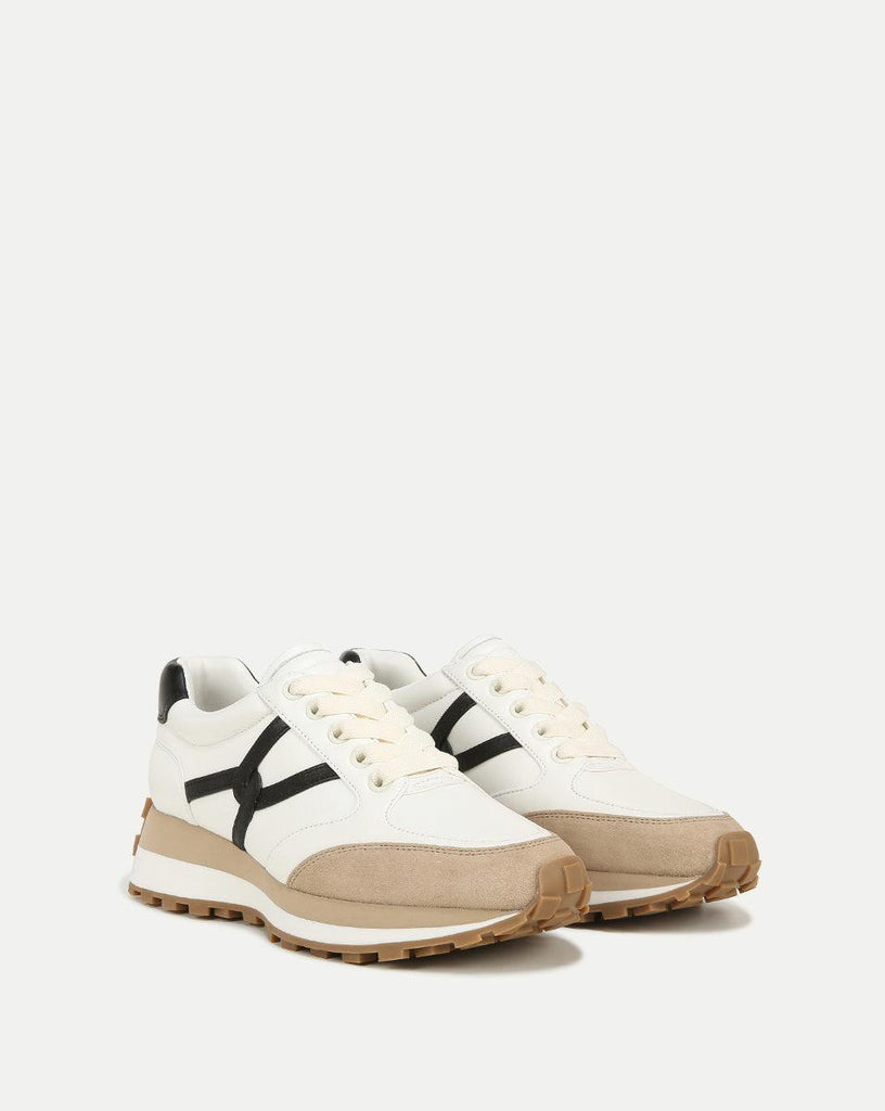 Valentina Sneaker in Coconut and Black