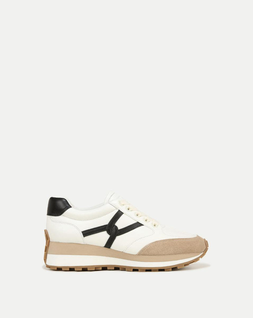 Valentina Sneaker in Coconut and Black