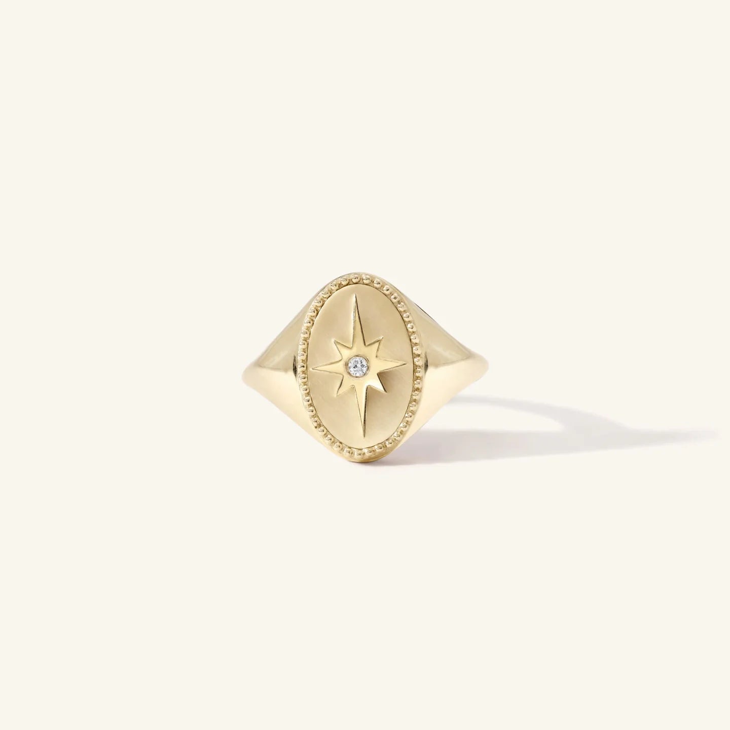 North Star Signet Ring