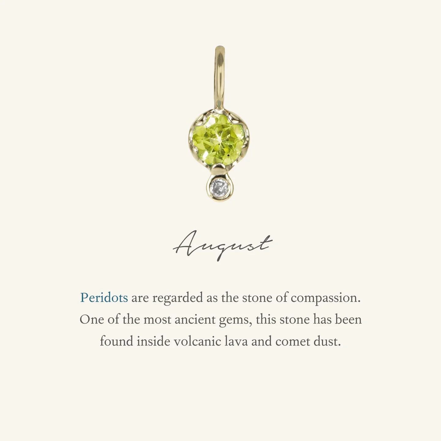 Peridot Birthdstone Amulet | August