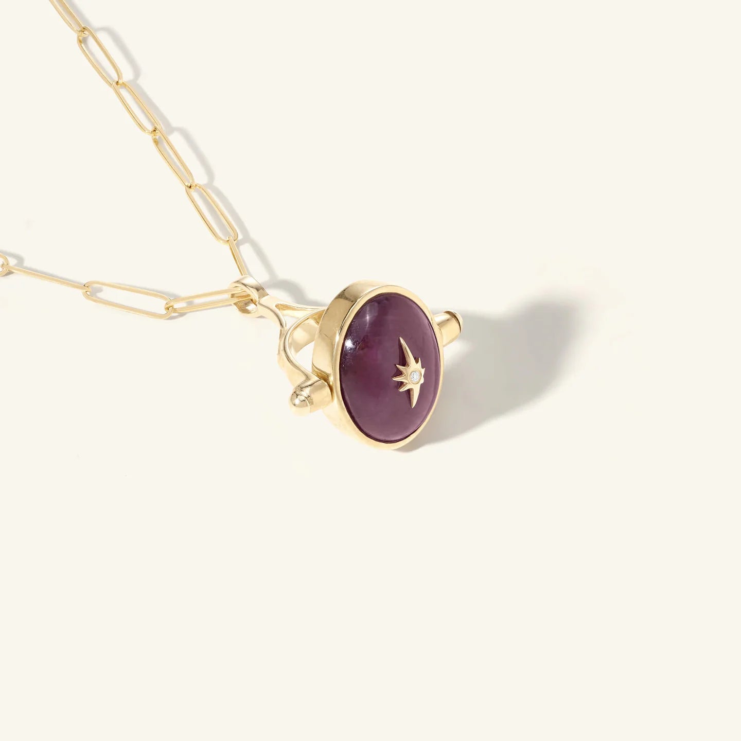 Spinning Ruby Pendant