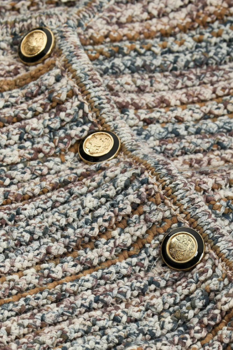 Guspa Cardigan. Beige