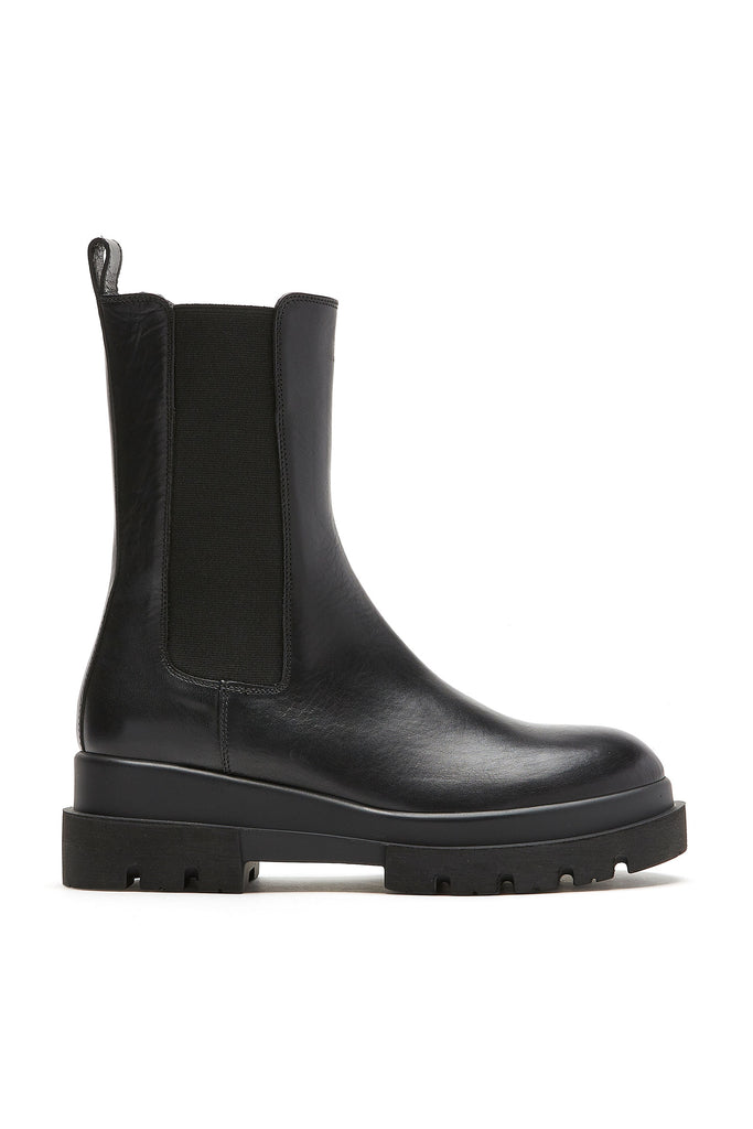 Braydon Leather Boot in Black