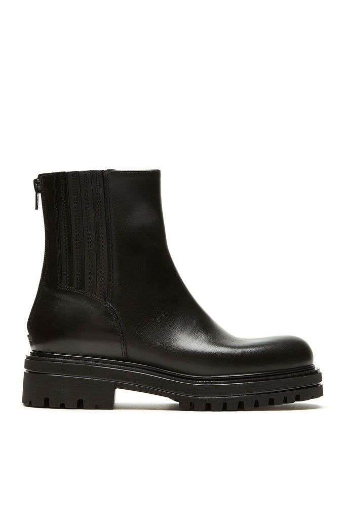 Tayler Leather Boot in Black