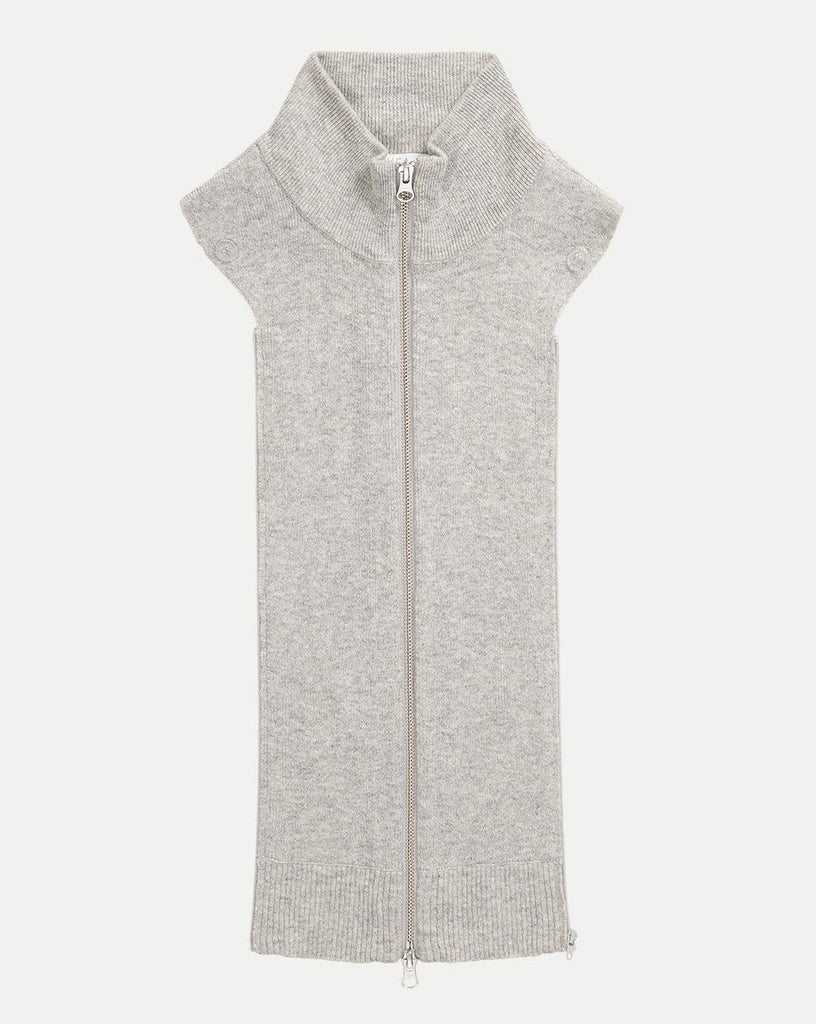 Cashmere Uptown Dickey in Grey