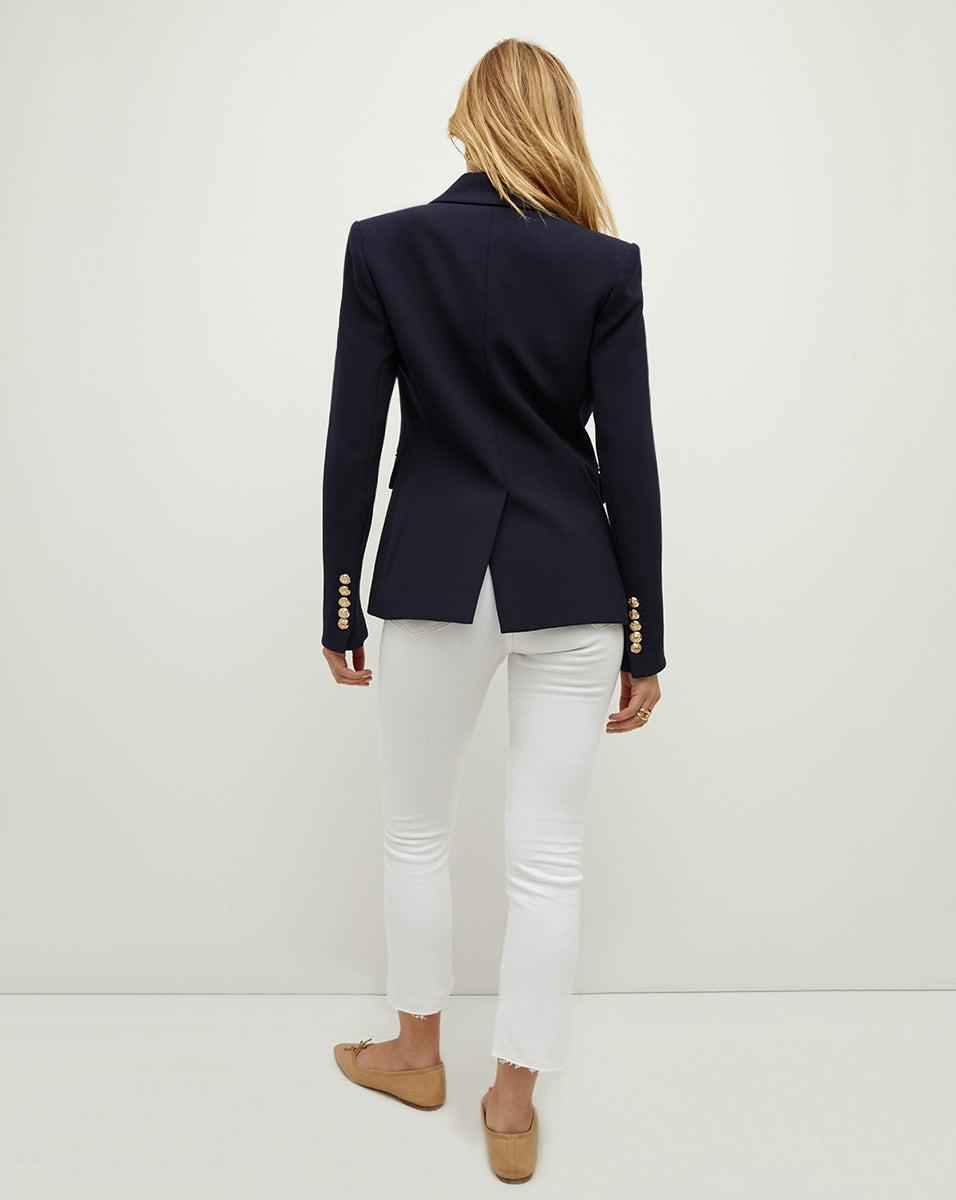 Miller Dickey Jacket in Navy Gold Buttons