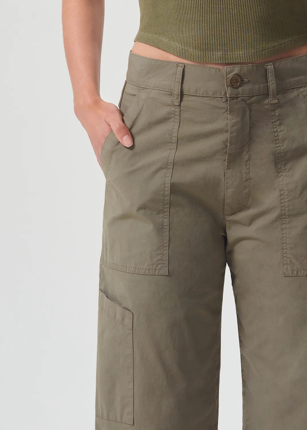 Daria Utility Pant In Duffle  Shop Women'S Clothing Online